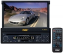 Pyle PLTS73FX 7-IN Single DIN In-Dash Motorized Touch Screen TFT/LCD Monitor w/ DVD/CD/MP3/MP4/USB/SD/AM-FM Player