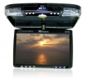 XO Vision GX2148 9-Inch Wide Screen Overhead Monitor with Built-in DVD Player, USB and SD Card Inputs, and FM Transmitter