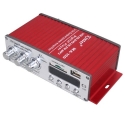 Kinter MA-120 20Wx2 Mini Digital Audio Player 2 Channel USB/MP3/FM Power Amplifier With Remote sending Line