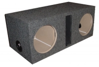 R/T 300 Enclosure Series (324-10) - Dual Slot Vented 10 Sub Bass Hatchback Speaker Box