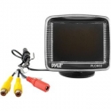 Pyle PLCM32 3.5-Inch TFT LCD Monitor with Universal Mount Rear View and Backup Color CMD Distance Scale Line Camera