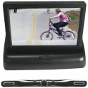Pyle PLCM4500 4.3-Inch Pop-Up Stealth Monitor with License Plate Camera and Parking Assist System