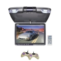 Pyle PLRD125 12.1-Inch TFT LCD Flip-Down Roof Mount Built-In DVD Player with FM Modulator/IR Transmitter