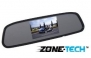 Zone Tech 4.3 Inch TFT Car Auto LCD Screen Rear Monitor View Rearview DVD AV Mirror