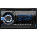 Sony WXGT90BT Bluetooth/App Remote Radio with Pandora (Black)