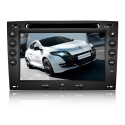 Koolertron For 2003 2004 2005 2006 2007 2008 Renault Megane Indash Car DVD Player GPS Navigation Systems AV Receiver with 7 Inch Digital HD Touchscreen and iPod SWC (Factory Fit,Free Map)