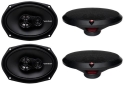 4) New Rockford Fosgate R169X3 6x9 260W 3 Way Car Coaxial Speakers Audio Stereo