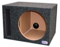 R/T 300 Enclosure Series (318-15) - Single 15 Slot Vented Sub Bass Hatchback Speaker Box with Labyrinth Power Port - MTX