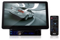 Pyle PLD10BT 10.1-Inch Motorized Touchscreen Bluetooth Receiver Multimedia System with Built-In DVD Player