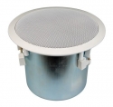 6.5'' Two-Way 70v/8ohm Ceiling Speaker with Backbox With Free Headphones