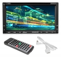 Lanzar SDN695BT  6.95-Inch Double-DIN Touchscreen Video DVD/MP4/MP3/CD/USB/SD/Aux Player with Bluetooth