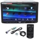 Pioneer AVH-X4600BT 7 Double Din Car Stereo Receiver Bluetooth, Siri Eyes-Free, APP Radio Mode, Pandora, iPhone/iPod/Android Compatible, USB/AUX Input and Wireless Remote Control
