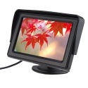 4.3 Inch LCD TFT Monitor Screen with Parking Rearview Priority for Car Bus Rear View Camera Car DVD, VCD Camera, STB, Satellite Receiver, and More