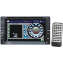 LANZAR SNV65I3D 6.5\'\' Double-DIN In-Dash Navigation DVD Receiver with Bluetooth(R)