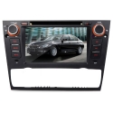 Car D5114U 7 Digital screen DVD Player GPS Sat Nav Stereo for BMW E90 3 Serial Steering Wheel/Logo+Map 60Days Money back Guarantee