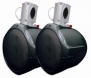 6 1/2inch Marine Wakeboard Two-Way Speaker Pair - Black-2pack