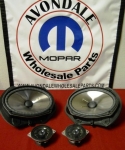 Chrysler 200 2011-2012 Front KICKER Speaker Upgrade Mopar OEM