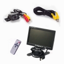 Brand new 7 inch TFT LCD Digital Car Rear View Monitor with Waterproof Car Rear View Camera combo