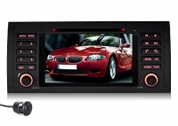 Pumpkin 7 Inch For BMW E39/E53/M5 In Dash HD Touch Screen Car DVD Player USB/SD/GPS/BT/FM/AM Radio Stereo Navigation System With Free Reverse Backup Reversing Rear View Camera As Gift