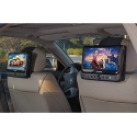 TFY Car Headrest Mount for SYLVANIA SDVD9805 Portable DVD Player - 2 Pieces