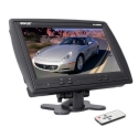 PYLE PLHR96 9-Inch TFT LCD Headrest Monitor with Stand (Black)
