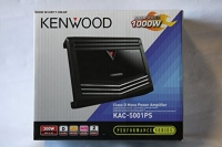 Kenwood KAC-5001PS 1000-Watt Class D Mono Power Amplifier with LPF