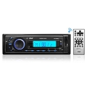 Pyle PLR27MPBU Bluetooth Stereo Receiver In-Dash Console Radio, USB/SD/MP3 Playback, Aux (3.5mm) Input, AM/FM Radio, Single DIN