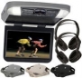 Audiovox AVXMTG10UA 10'' Overhead Monitor W/ Built-In DVD Player USB/SD Input & Remote W/ 3 Colors Interchangeable Trim Rings