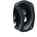 Planet Audio TQ693 6 x 9-Inch 3-Way Poly Injection Cone Speaker System (Black)
