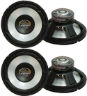 4) NEW PYRAMID WX65X 6.5 1000W Car Audio Subwoofers Subs Power Woofers 4 Ohm