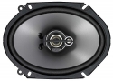 Clarion SRG6833C 300-Watt 6 x 8 Inches Good Series Custom Fit Multiaxial 3-Way Car Speakers, Set of 2