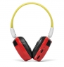 Bravo View Kid Friendly Automotive IR Wireless Headphones (Red)