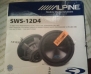 Alpine Type-S SWS-12D4 12 Inch 1500 Watt Subwoofer WIth Massive Dual 4-Ohm Voice Coils, Fourth-Generation, More Bass In Less Space