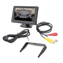 Camecho 4.3 inch LCD TFT Car Rear View Monitor for Backup Reverse Camera DVD VCD