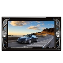 Homelink® 262 6.2 Inch Touchscreen In-dash Double Din Car DVD Player Stereo Bluetooth Music Entertainment CD MP3 FM Receiver SD USB