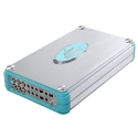 Lanzar AQA830BTSL Silver Aquatic Bluetooth Marine Grade Power Amplifier (8-Channel 4800 Watt Amp)