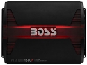BOSS AUDIO PT1600 Phantom 1600-Watt Full Range, Class A/B 2 to 8 Ohm Stable 2 Channel Amplifier with Remote Subwoofer Level Control