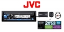 JVC KD-X33MBS Digital Media Receiver with Built in Bluetooth and Satellite Radio SXV300V1 Tuner and Antenna with a FREE SOTS Air Freshener