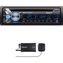 Sony GS Series MEXGS610BT Bluetooth Car Stereo Receiver with SiriusXM SXV300v1 Connect Vehicle Tuner Bundle