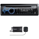Clarion CZ302 Bluetooth CD/USB/MP3/WMA Receiver with SiriusXM SXV300v1 Connect Vehicle Tuner Bundle