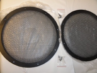Pair 12 Inch Classic Beehive High Excursion Subwoofer Speaker Grills