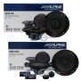 Alpine Pair of 6.5 Component System (SPR-60C) + 6.5 2-way Speakers (SPR-60)