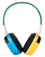 Bravo View IH-03A - KID FRIENDLY Automotive IR Wireless Headphones (Blue/Yellow)