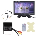 IMAGE® 7 inch TFT LCD Digital Car Vehicle Rearview Monitor With Wireless Night Version Car Reverse Backup Camera Kit