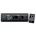 Pyle PLR34M In-Dash Stereo Radio Headunit Receiver, USB/SD Readers, AUX Input, MP3 Playback, Remote Control, Single DIN