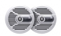 Alpine SPR-M700 7 Type-R Marine Speakers with Silver Grilles (Pair)