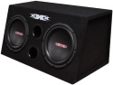 XXX XBX-1000B 10 1000W Car Subs+Amplifier+Amp Kit+Sub Box Audio Bass Enclosure