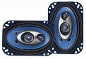 Pyle PL463BL 4-Inch x 6-Inch 240-Watt 3-Way Speakers