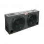 Xxx kic120 (2) Dual 12 Car Audio Subwoofer Sub Box W/ 5 Tweeters