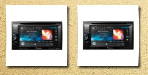 Pioneer avh-x3500bhs 2-din multimedia dvd receiver with 6.1 wvga